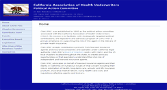 Desktop Screenshot of cahupac.org